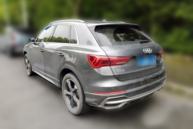 Used Audi Q3 2021 35 TFSI Fashion Dynamic Model Rear Left 45 Deg