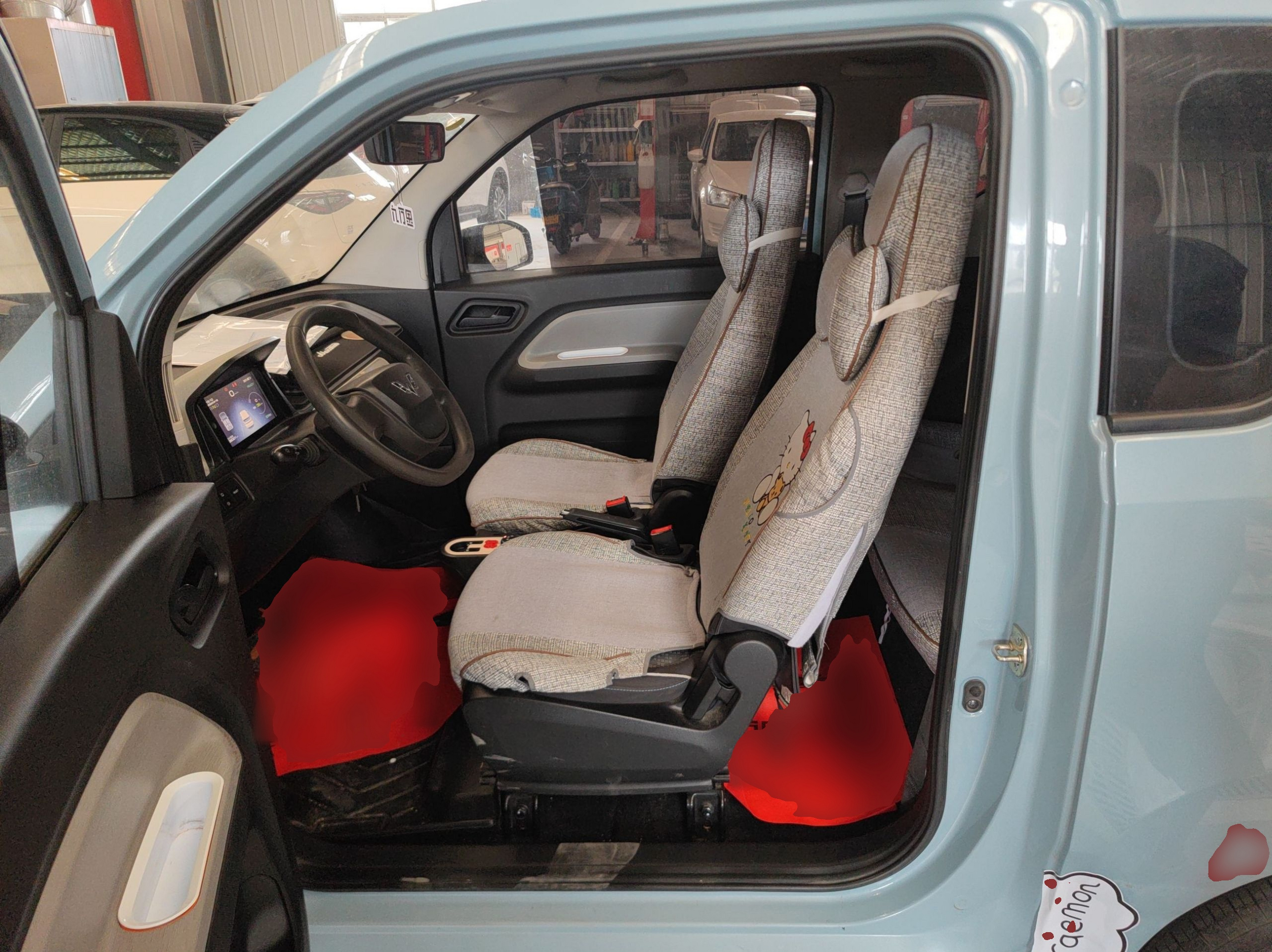 Interior delantero