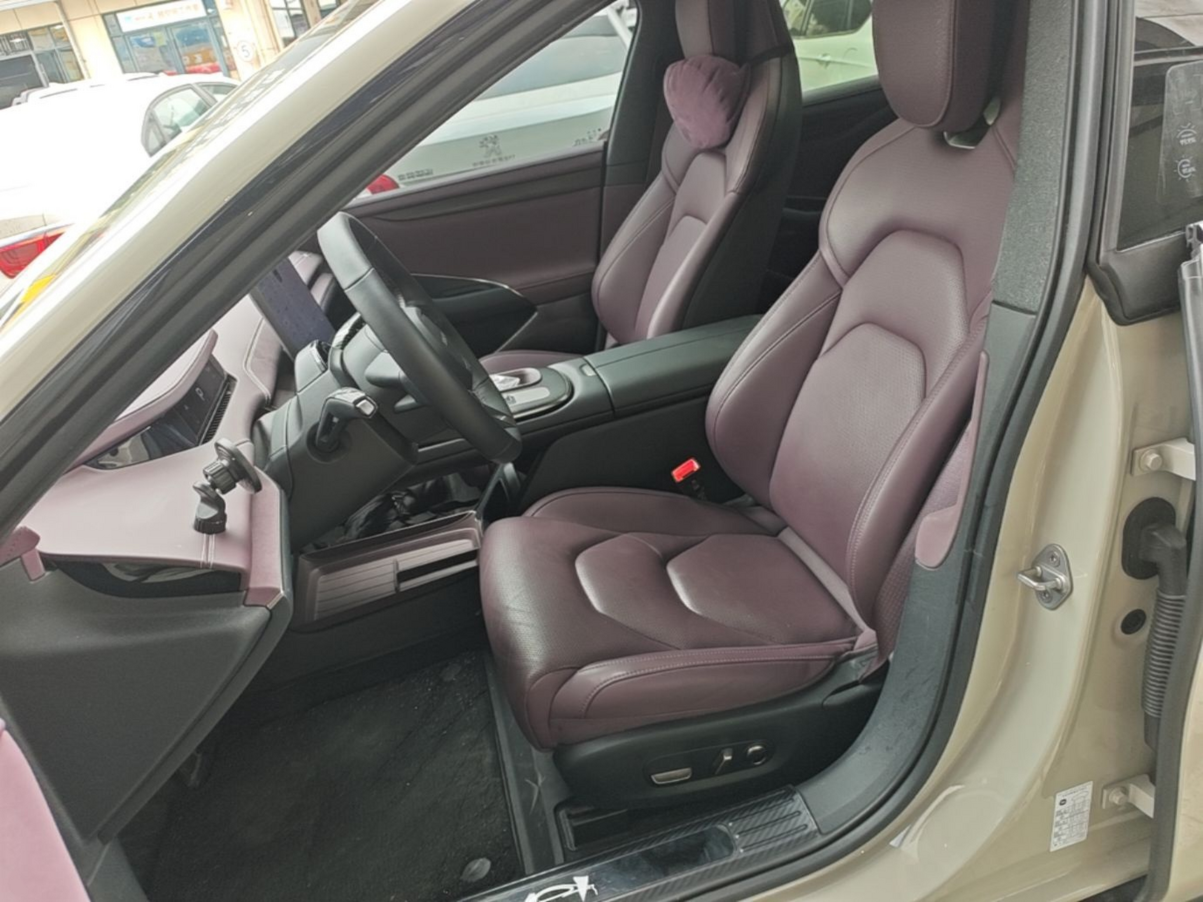 Avant de la voiture
