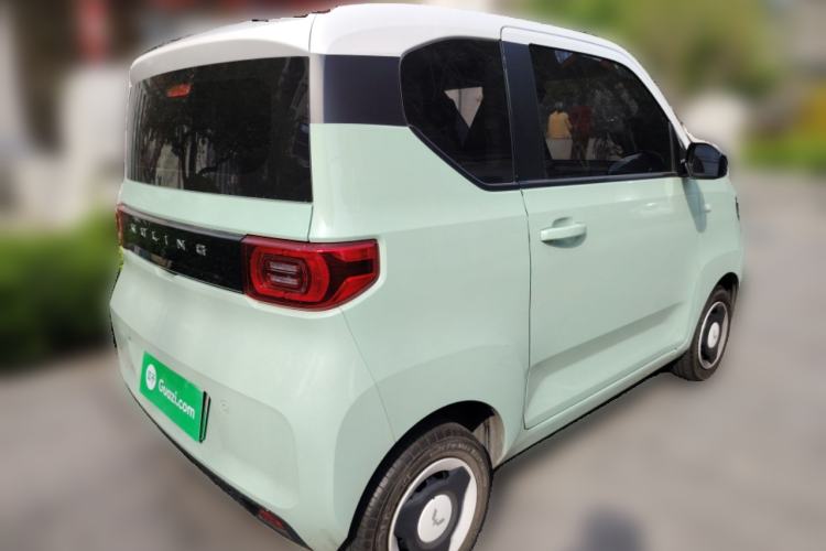 Used Wuling Hongguang MINIEV 2021 Macaron Premium Model – Lithium-NMC Rear Right 45 Deg