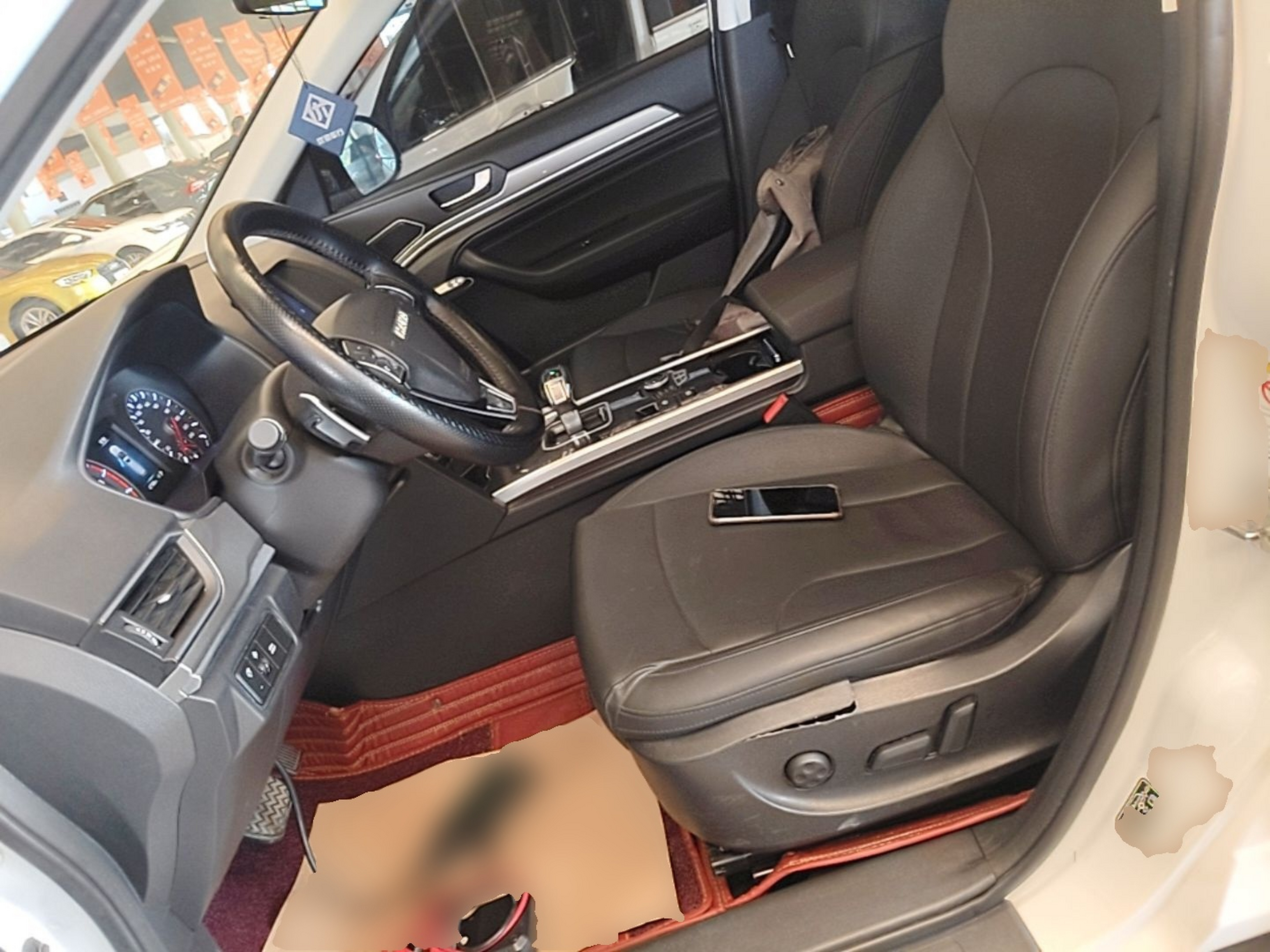 Avant de la voiture