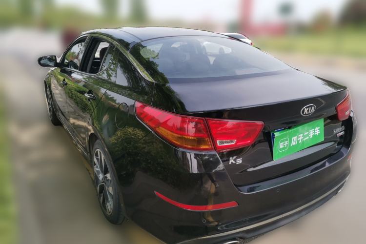 Used Kia K5 2015 2.0L Automatic LUX Rear Left 45 Deg
