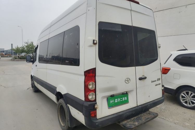 Used JAC Group Sunray 2017 2.7T Long-Wheelbase High-Roof Star Express Multifunctional Commercial Vehicle Rear Left 45 Deg