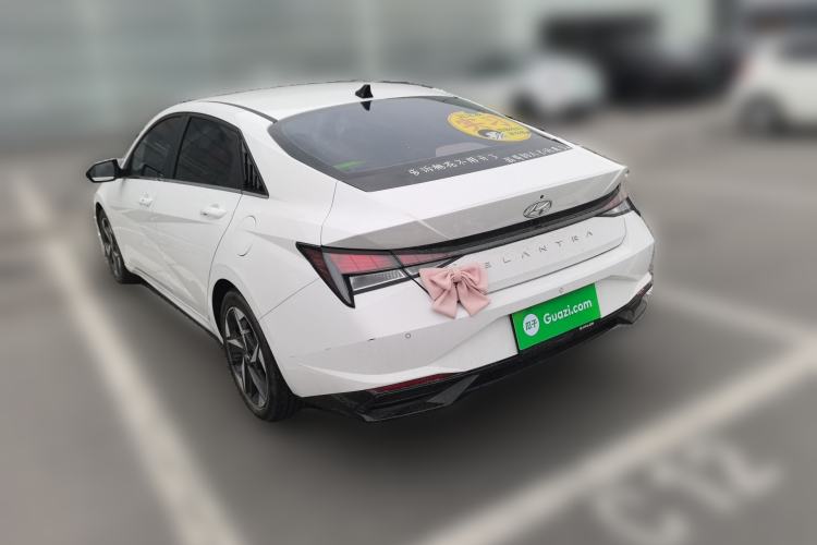 Used Hyundai Elantra 2022 1.5L CVT GLX Elite Edition Rear Left 45 Deg