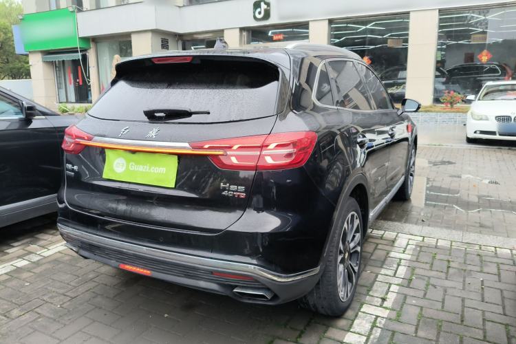 Used Hongqi HS5 2019 2.0T Smart Connect Flagship All-Wheel-Drive Version Rear Right 45 Deg