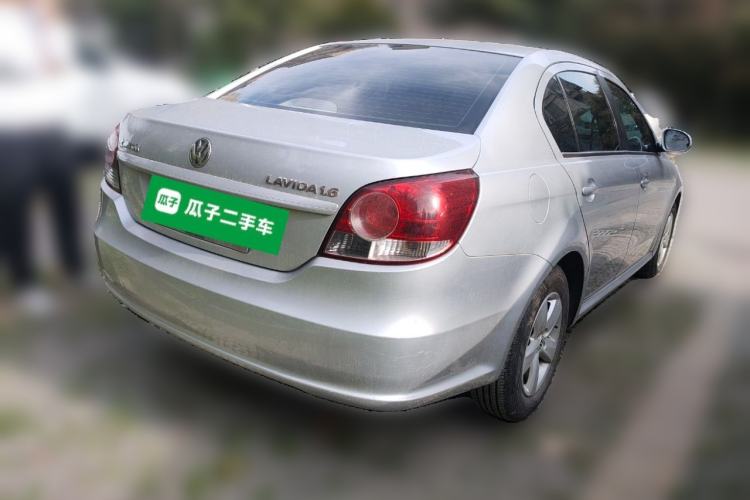 Used Volkswagen Lavida 2011 1.6L Manual Joy Version Rear Right 45 Deg