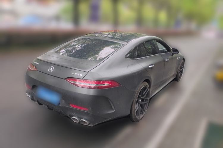 Used Mercedes-Benz AMG GT 2022 AMG GT 50 4MATIC+ Four-Door Coupe Rear Right 45 Deg