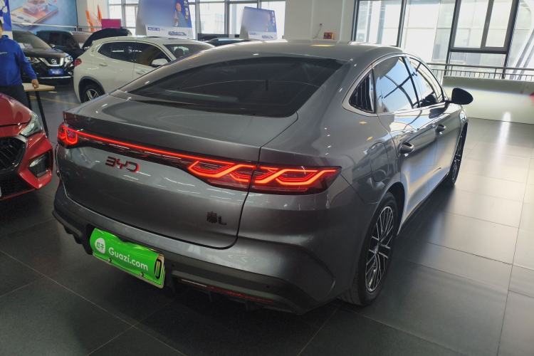 Used BYD Qin L 2024 DM-i 120KM Excellence Model Rear Right 45 Deg