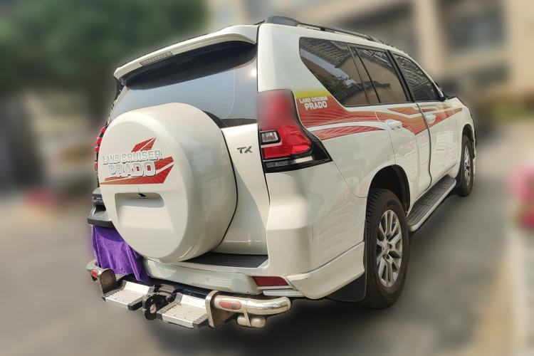 Used Toyota Prado 2019 3.5L Automatic TX-L Deluxe Edition with Rear-Mounted Spare Tire
