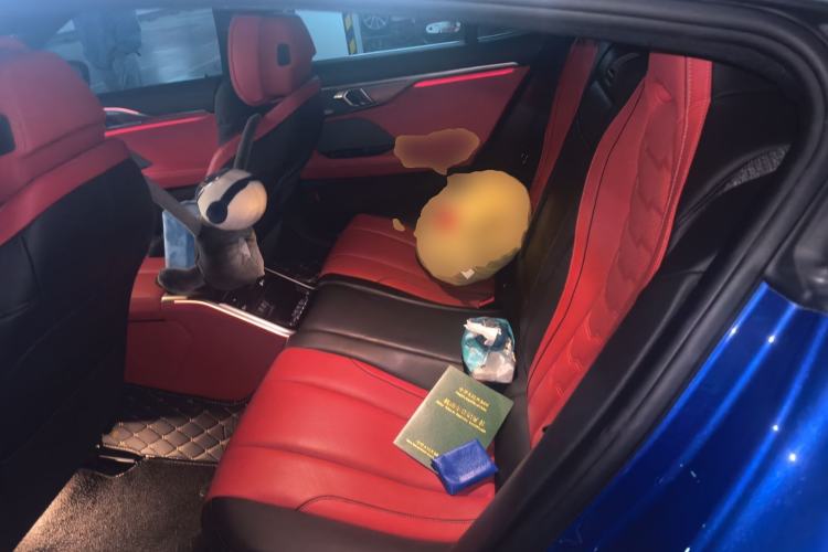 Used BMW 8 Series 2022 840i Four-Door Coupe M Sport Package Left Rear Seat