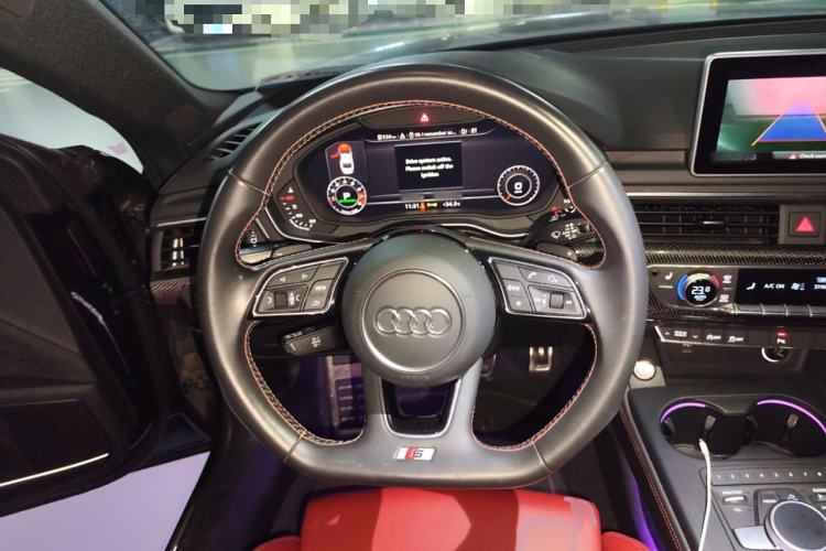 Used Audi S5 2017 S5 3.0T Coupe Steering Wheel