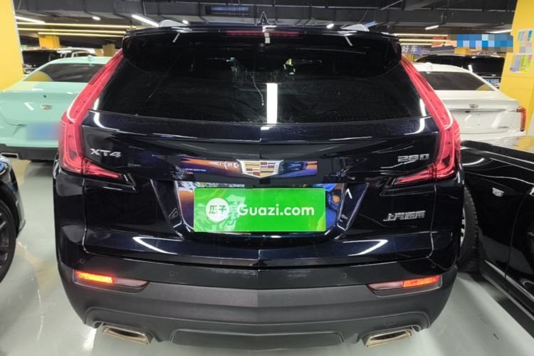 Used Cadillac XT4 2020 Revised Version 28T Two-Wheel Drive Tech Edition Rear