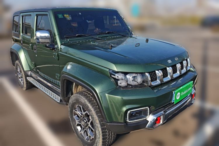 Used BAIC Off-Road BJ40 2018 PLUS 2.3T Automatic Four-Wheel Drive Flagship Version China V Emission Standard Front Right 45 Deg