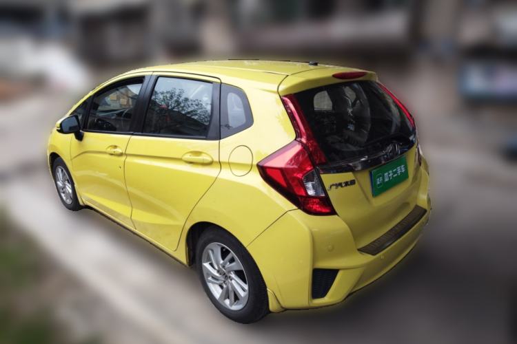 Used Honda Fit 2014 1.5L EX CVT Elite Model Rear Left 45 Deg