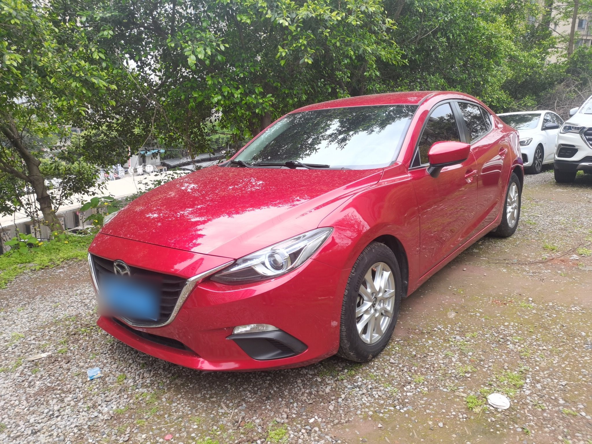 تحت مقدمة السيارة