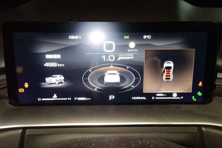 Used Haval H6 2021 3rd Generation 2.0T Automatic Two-Wheel Drive Max Instrument Cluster