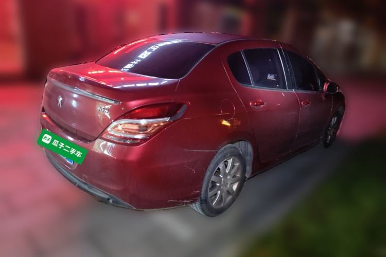 Used Peugeot 308 2012 1.6L Automatic YouShang Model Rear Right 45 Deg