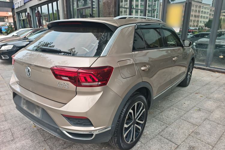 Used Volkswagen T-ROC 2018 280TSI DSG Two-Wheel-Drive Comfort Version China V Standard Rear Right 45 Deg