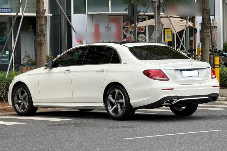 Used Mercedes-Benz E-Class 2018 E 300 L Sporty and Stylish Model Rear Left 45 Deg
