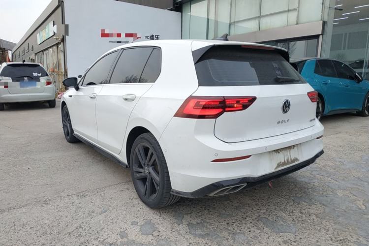 Used Volkswagen Golf 2021 280TSI DSG R-Line Rear Left 45 Deg