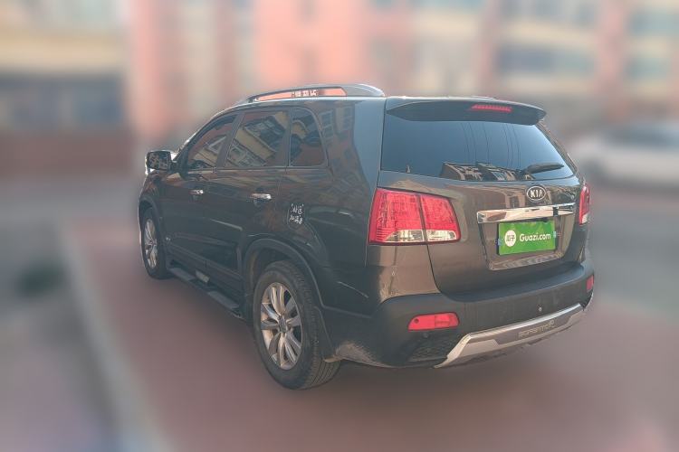 Used Kia Sorento 2012 2.4L Gasoline Luxury Edition Rear Left 45 Deg
