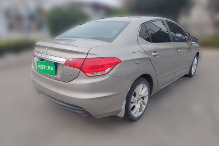 Used Citroen C4L 2014 1.6THP Intelligent Drive Automatic Dynamic Model Rear Right 45 Deg