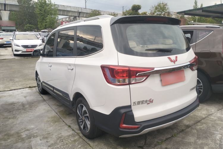 Used Wuling Hongguang 2016 1.5L S1 Deluxe Model China V-standard Rear Left 45 Deg