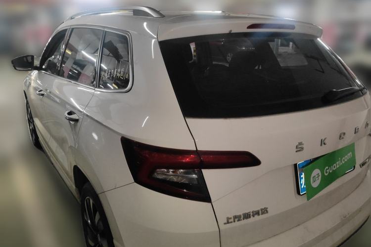 Used Skoda Karoq 2022 TSI280 Luxury Edition Rear Left 45 Deg