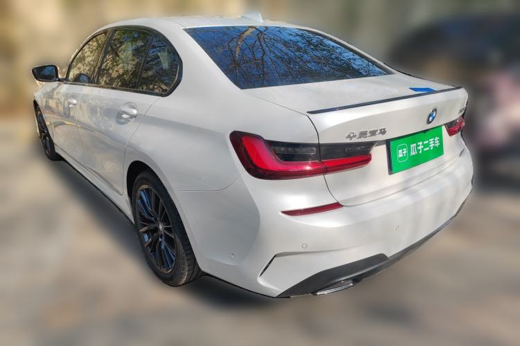 Used BMW 3 Series 2022 325Li M Sport Night Edition Package Rear Left 45 Deg