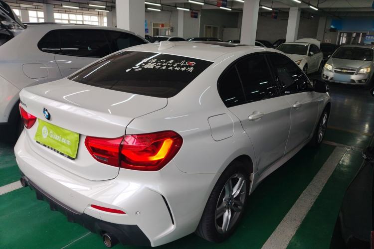 Used BMW 1 Series 2021 120i M Sport Night Edition Rear Right 45 Deg