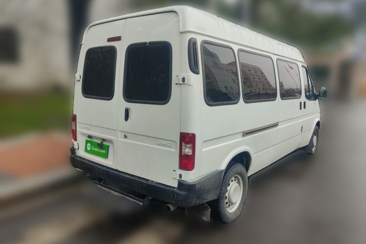 Used JMC Transit 2019 2.8T Commercial Version Long Wheelbase Mid-Roof 6-Seater Rear Single Tire China VI Emission Standard – JX493