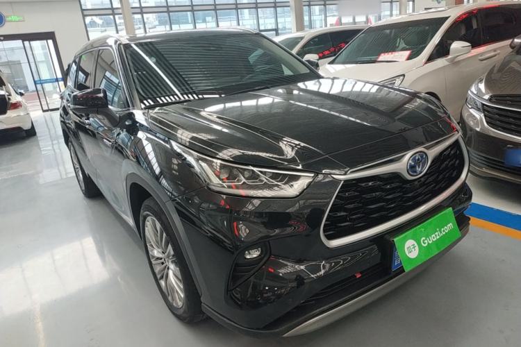 Used Toyota Highlander 2022 Dual-Engine 2.5L Four-Wheel Drive Prestige Version 7 Seats Exterior 2