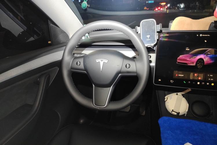 Used Tesla Model Y 2023 Rear-Wheel-Drive Version Steering Wheel