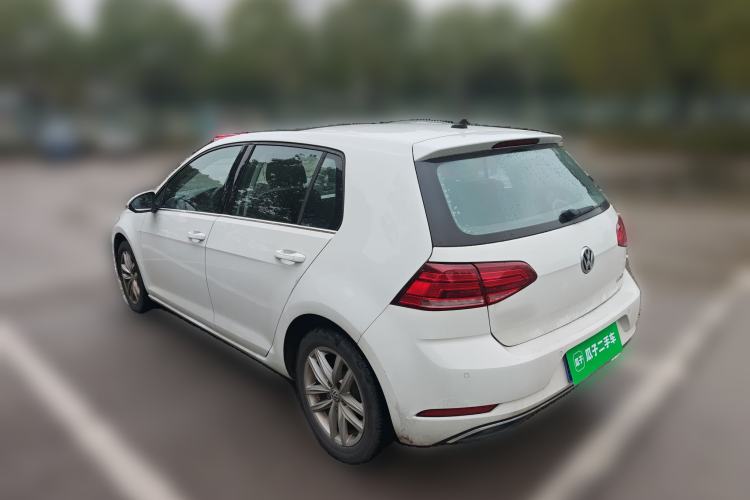 Used Volkswagen Golf 2019 280TSI DSG Comfort Version China VI Standard Rear Left 45 Deg