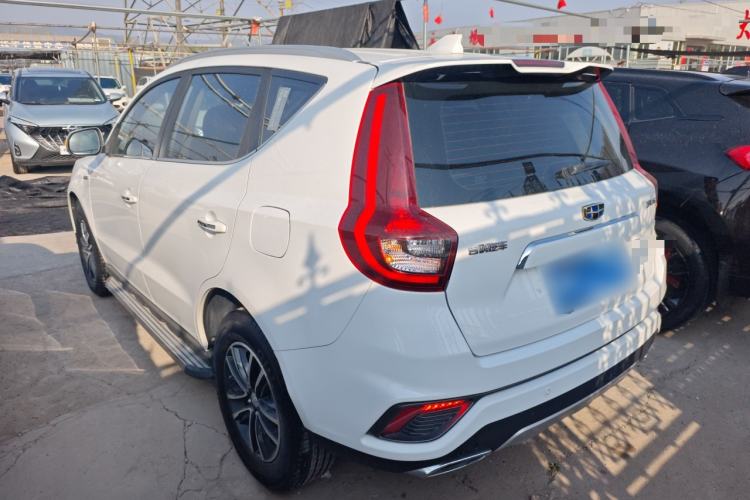 Used Geely Auto Vision X6 2019 1.4T CVT 4G Connected Luxury Version China VI Standard Rear Left 45 Deg