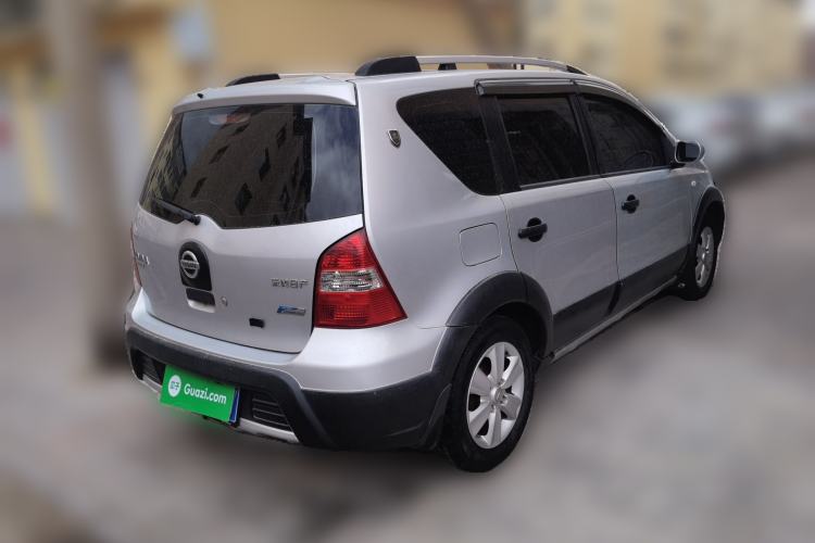 Used Nissan Livina 2010 Jingrui Edition 1.6L Manual Standard Model Rear Right 45 Deg