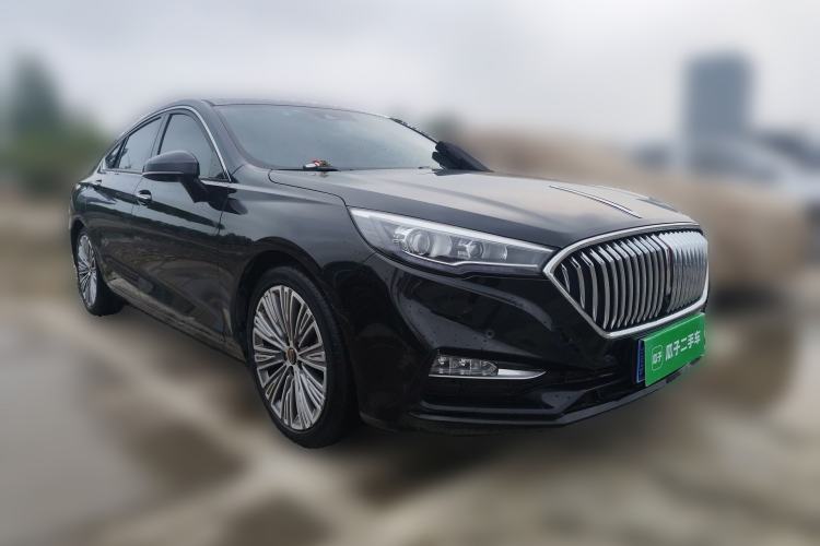 Used Hongqi H5 2022 Classic Model Facelift 1.8T Automatic Smart Connect Flagship Edition Front Right 45 Deg