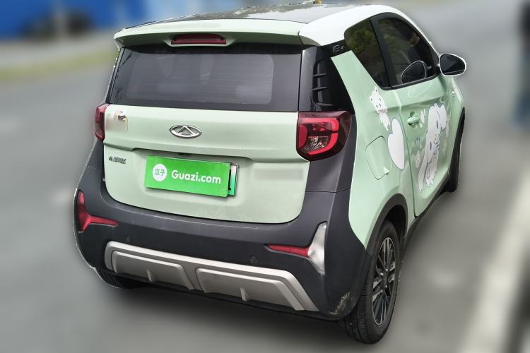 Used Chery QQ Little Ant 2022 Restyled Version Sweet Pink Edition Low-Sugar Version Lithium Iron Phosphate Battery 30.7 kWh 30 kW 301 km Rear Right 45 Deg