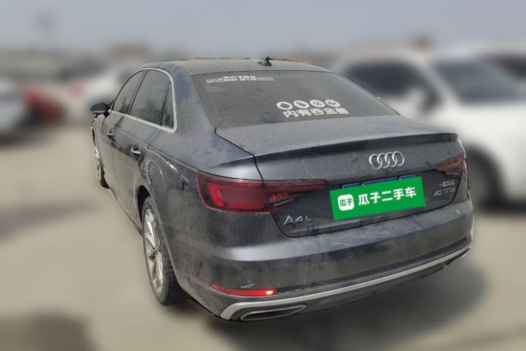 Used Audi A4L 2019 40 TFSI Fashion Edition China VI Emission Standard Rear Left 45 Deg