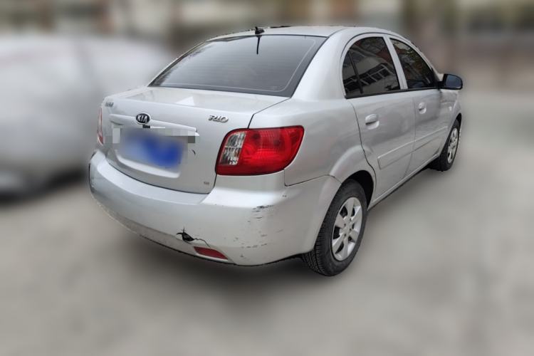 Used Kia Rio 2007 1.4L MT GL Rear Right 45 Deg