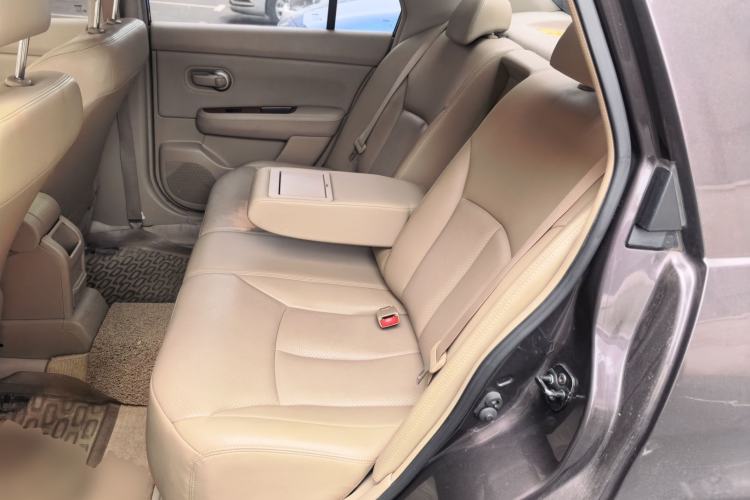 Used Nissan Tiida Sedan 2009 1.6L Automatic Tech Edition Left Rear Seat