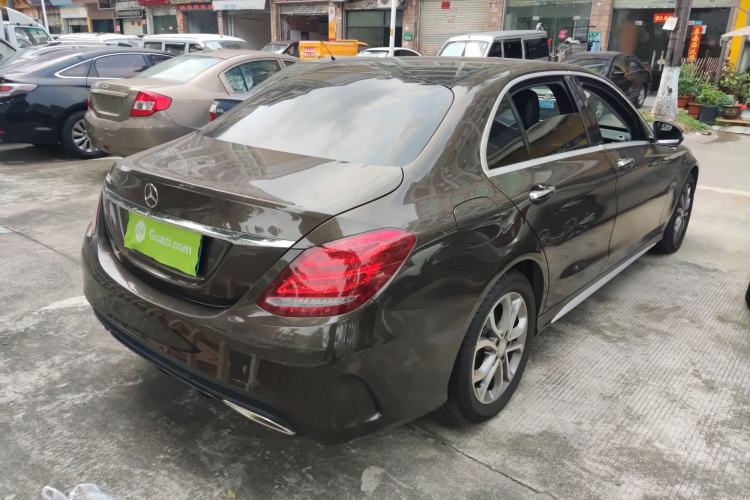 Used Mercedes-Benz C-Class 2015 C 200 L Sport Edition Rear Right 45 Deg