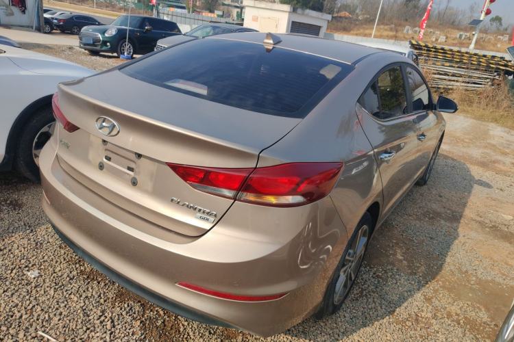 Used Hyundai Elantra (6th Generation / Lingdong) 2016 1.6L Automatic ZhiXuan · Youth Edition Rear Right 45 Deg