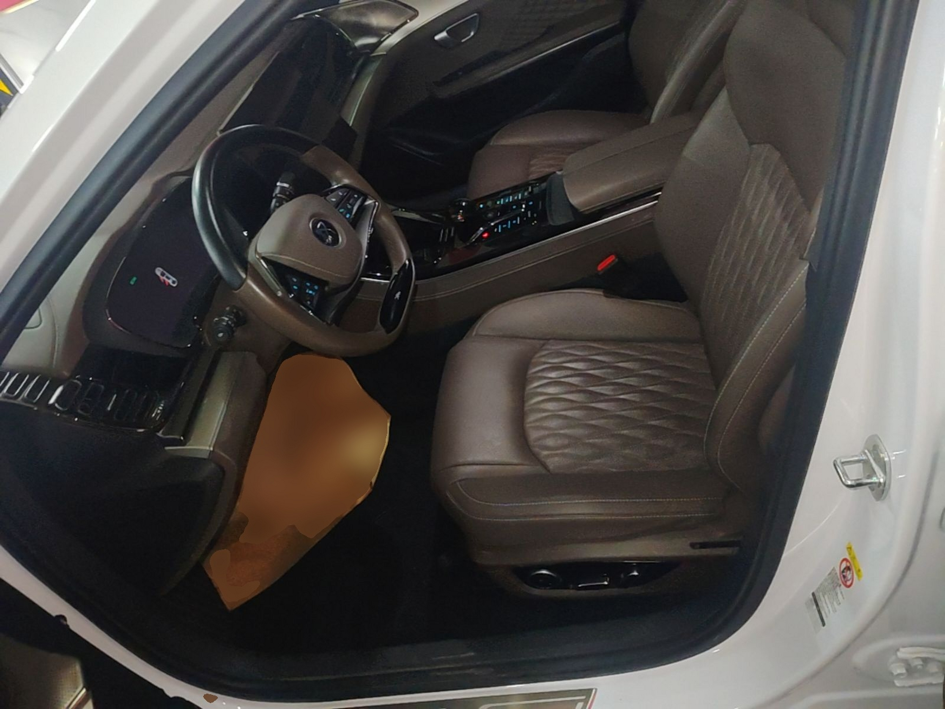 Avant de la voiture