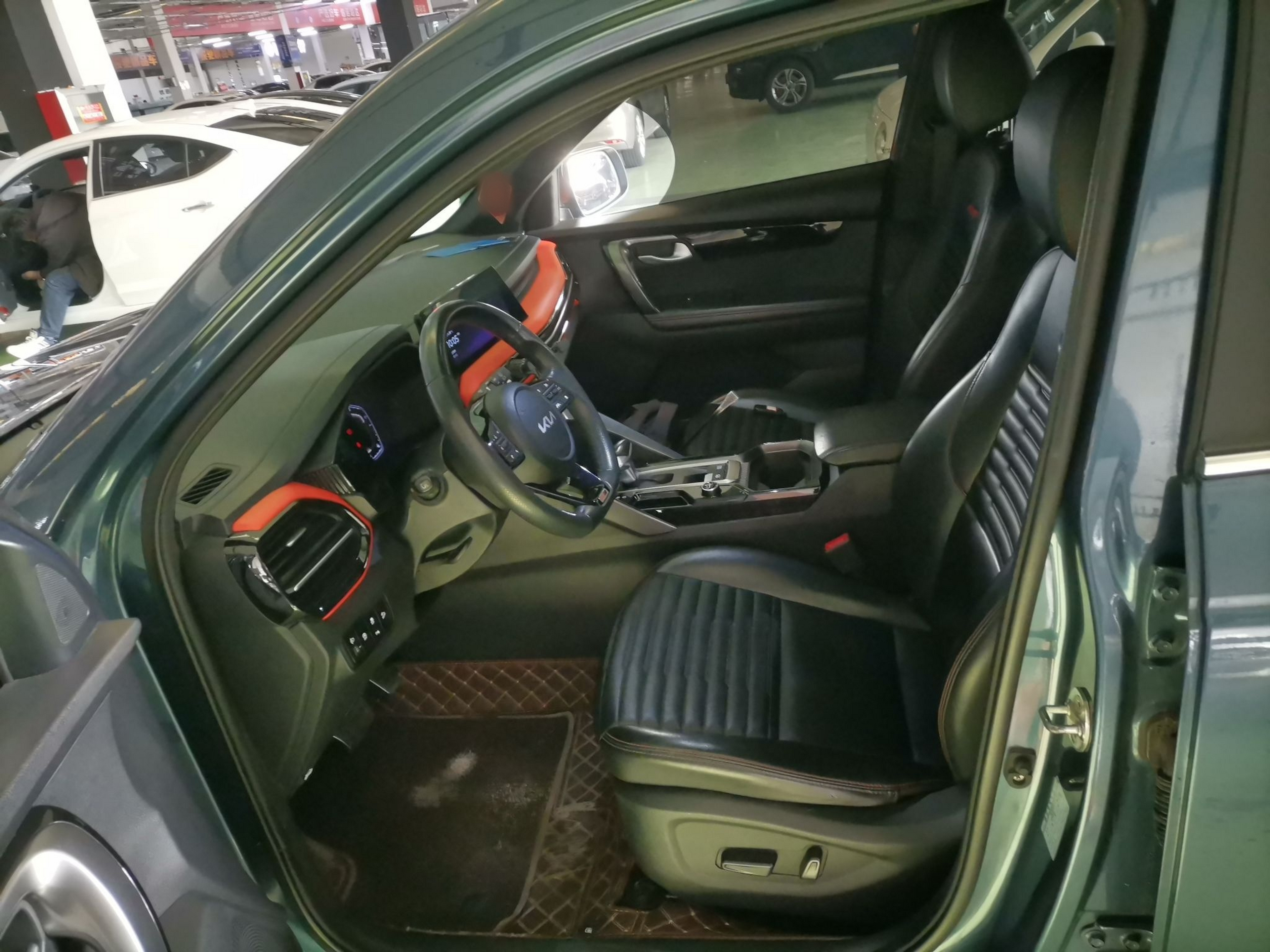 Avant de la voiture