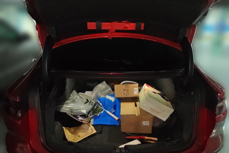 Used BYD Han 2022 EV Genesis Edition 715 km Front-Wheel-Drive Flagship Model Trunk