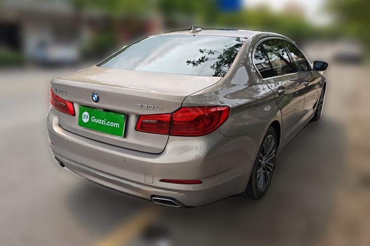 Used BMW 5 Series 2018 Facelifted 530Li Luxury Edition Premium Package Rear Right 45 Deg