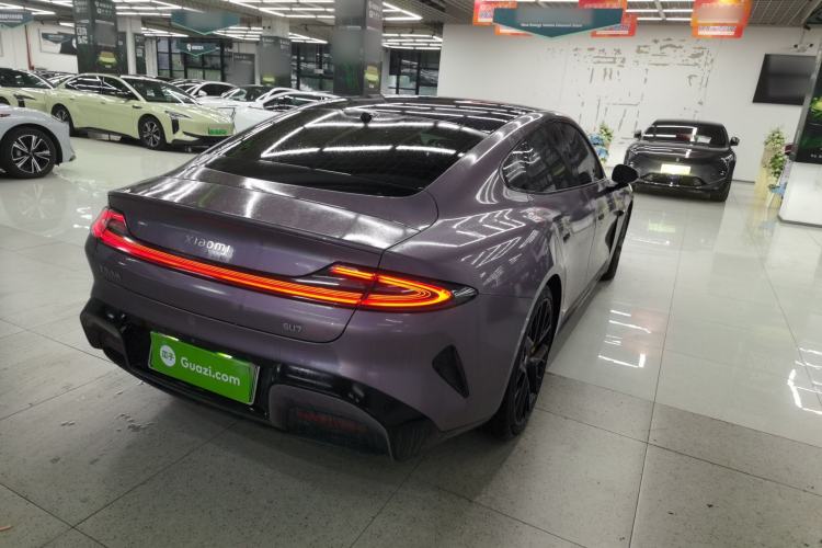 Used Xiaomi Auto SU7 2024 Four-Wheel Drive Ultra-Long Range Advanced Intelligent Driving Max Edition Rear Right 45 Deg