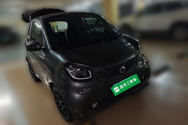Used smart fortwo 2017 0.9T 66 kW Grey Gravity Special Edition China V Emission Standard