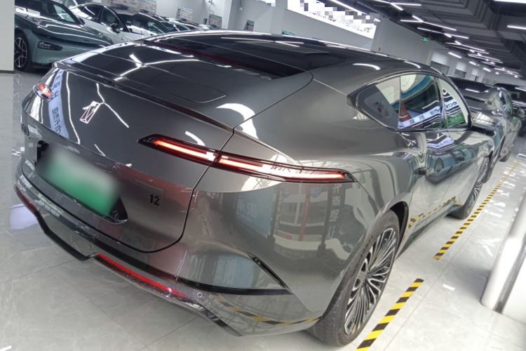 Used Avatr 12 2025 Updated Ultra All-Electric Four-Wheel Drive Rear Right 45 Deg